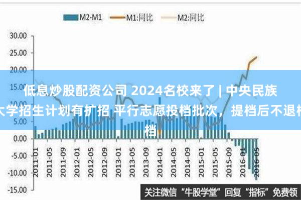 低息炒股配资公司 2024名校来了 | 中央民族大学招生计划有扩招 平行志愿投档批次，提档后不退档