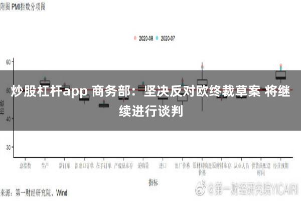 炒股杠杆app 商务部：坚决反对欧终裁草案 将继续进行谈判