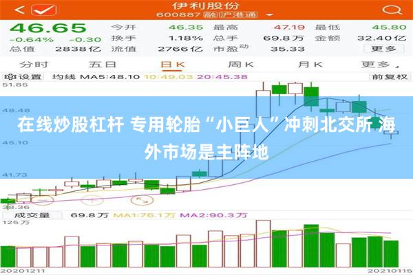 在线炒股杠杆 专用轮胎“小巨人”冲刺北交所 海外市场是主阵地